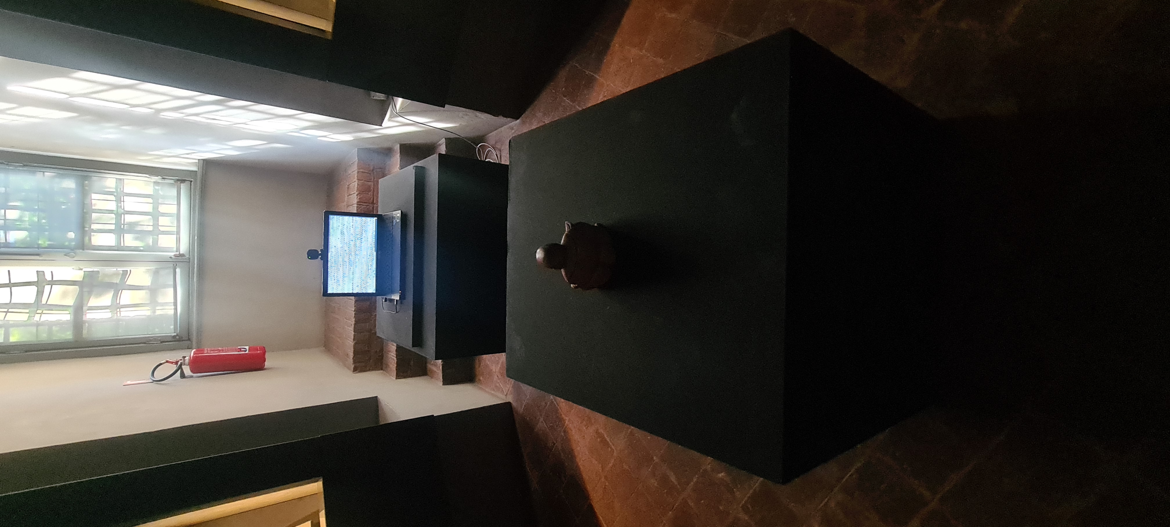 Me, or 6D 65 artwork - Wide view of the digital reinterpretation of TV Buddha