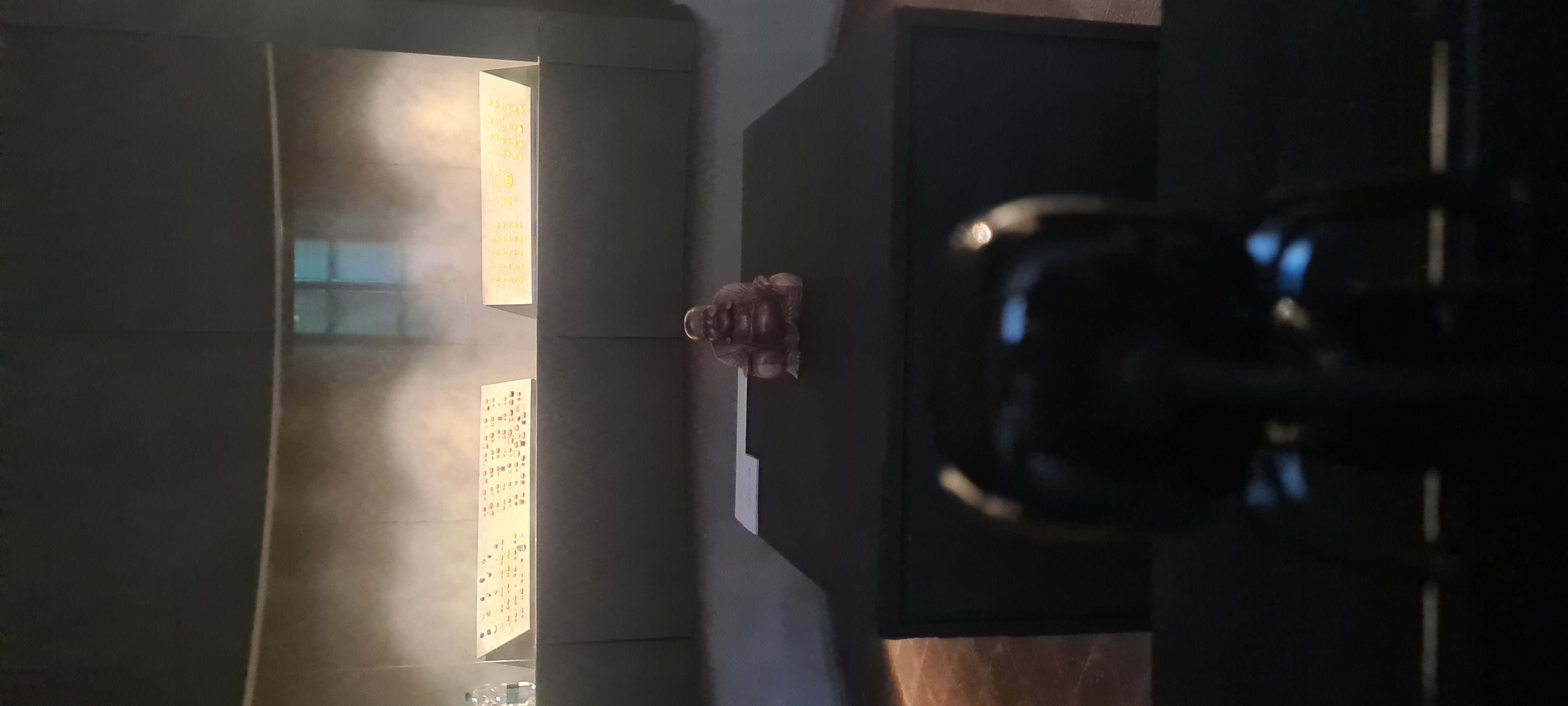 Me, or 6D 65 artwork - Wide view of the digital reinterpretation of TV Buddha